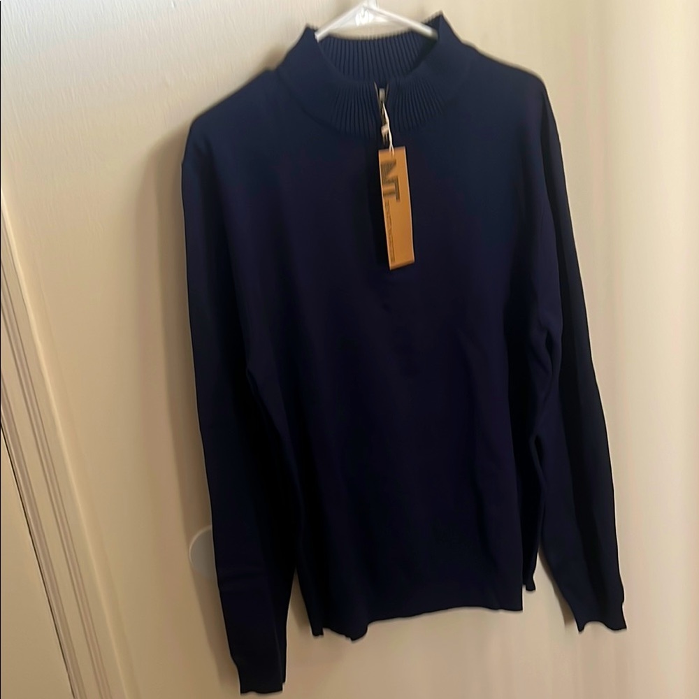 Men's Navy Sweater NWT